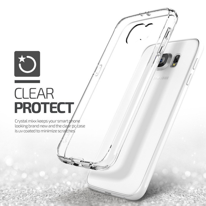 Case Samsung Galaxy S6 VERUS Crystal Mixx Clear Clear As Spigen SGP Cover