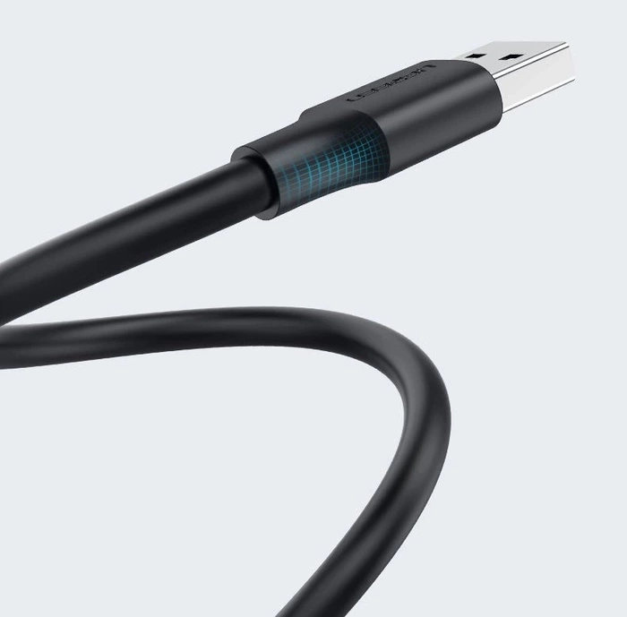 [B WARE] Ugreen Kabel USB 2.0 Kabel (männlich) - USB 2.0 (männlich) 0,5 m schwarz (US128 10308)