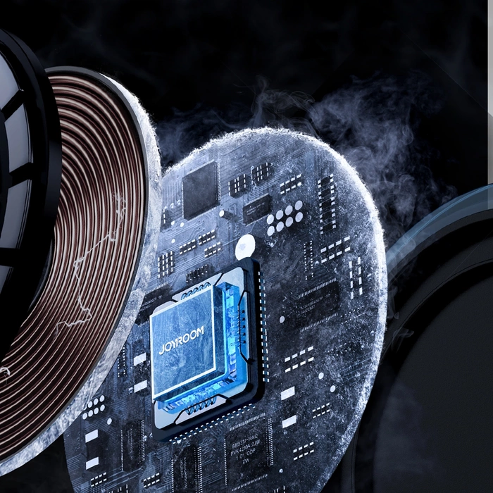 Joyroom uchwyt samochodowy do telefonu z ładowarką indukcyjną Qi 15W (kompatybilną z MagSafe) na kratkę nawiewu srebrny (JR-ZS291)