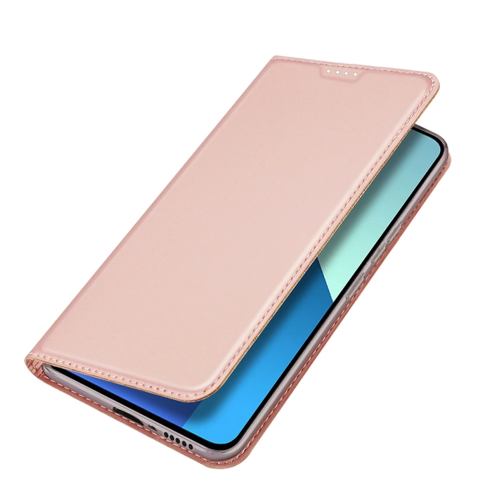 Dux Ducis Skin Pro Klapphülle für Xiaomi Redmi Note 13 4G – rosa