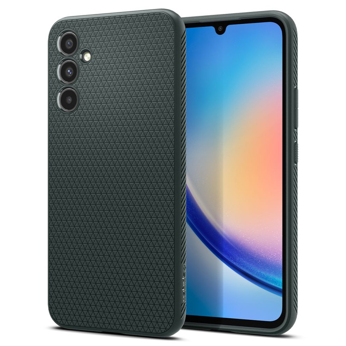 Coque Spigen Liquid Air Galaxy A34 5G Abyss Green