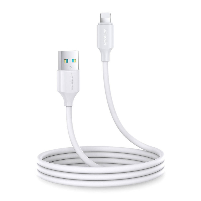 Joyroom USB Lade-/Datenkabel - Lightning 2.4A 1m Weiß (S-UL012A9)