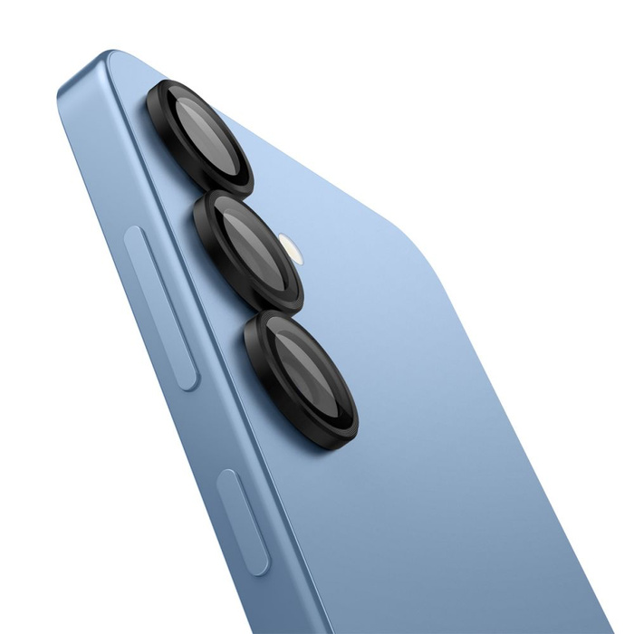 Spigen KAMERASCHUTZFOLIE OPTIK PRO GLAS.TR "EZ FIT" HD KAMERA SCHUTZ 2-PACK GALAXY S25+ PLUS SCHWARZ