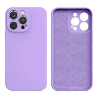 Funda de silicona para iPhone 14 Plus funda de silicona violeta
