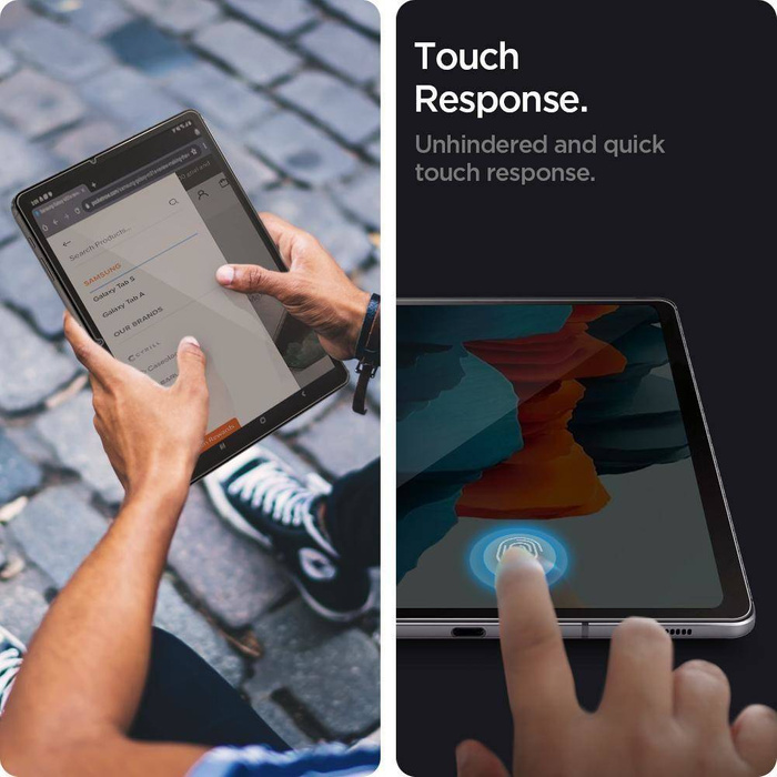 Tempered Glass Spigen Glas.Tr "ez Fit" Galaxy Tab S7 11.0 T870/T875