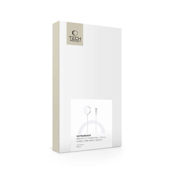 Cavo Usb-c tipo Tech-protect Ultraboost Magricarica netta 120cm Apple Watch Bianco