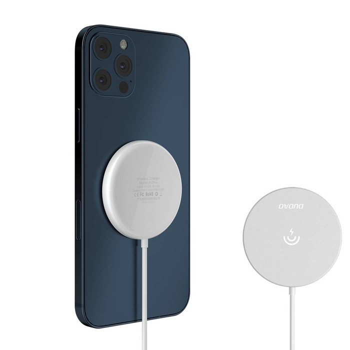 Dudao nabíječka indukční Qi 15W bílá (A12Pro)