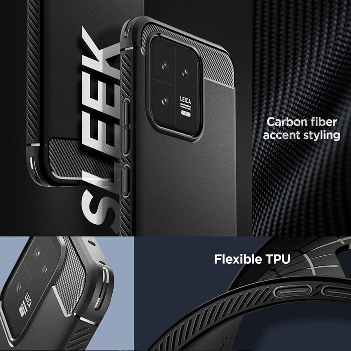 Spigen Rugged Armor XIAOMI 13 MATTE NOIR