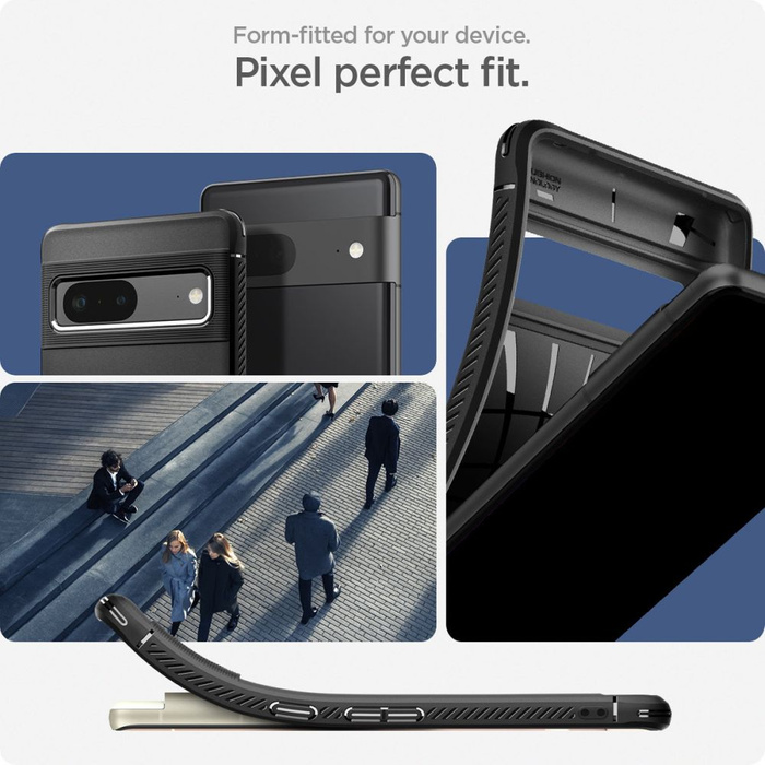 Spigen Rugged Armor GOOGLE PIXEL 7 MATTE NEGRO