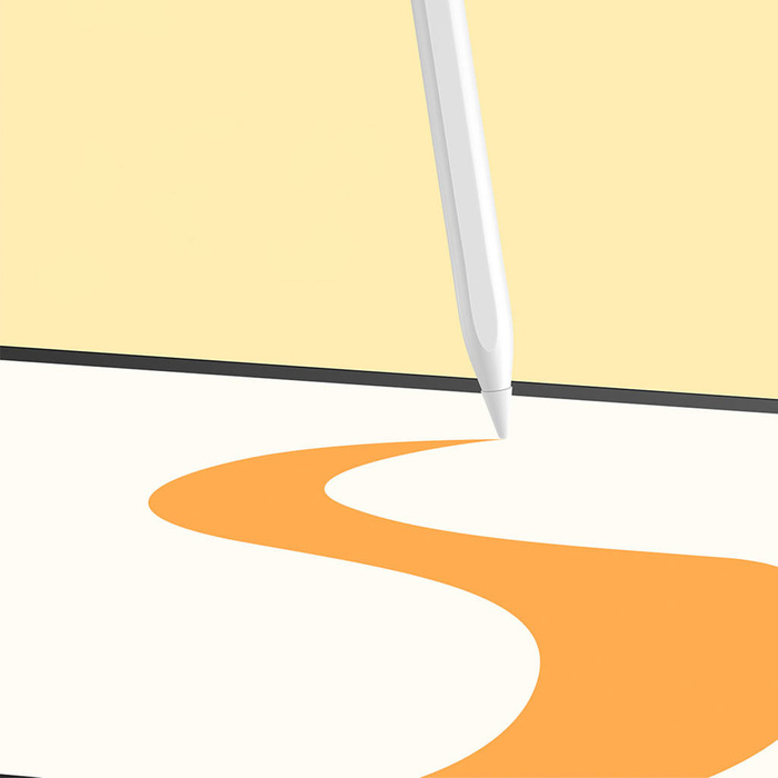 Baseus punte in silicone sostituibili per uno stilo 12 pezzi. bianco (morbido)