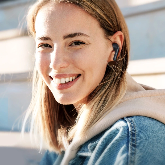 Écouteurs intra-auriculaires sans fil Joyroom Funpods (JR-FB2) - Noir