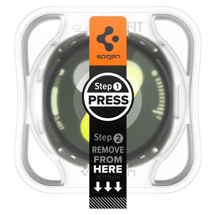 SPIGEN TEMPERED GLASS SAMSUNG GALAXY WATCH 8 40MM GLAS.TR "EZ-FIT" 2-PACK CLEAR