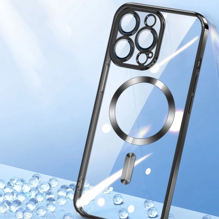 Etui Wozinsky Electroplated Magsafe na Samsung Galaxy S24 FE - złote