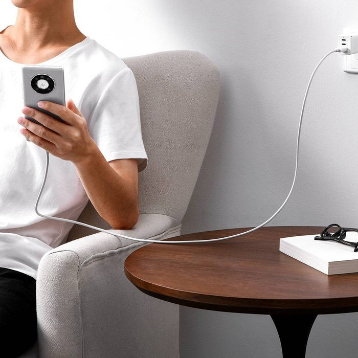 Baseus Superior Series SUPERVOOC Cavo da USB-A a USB-C 65W 1m bianco