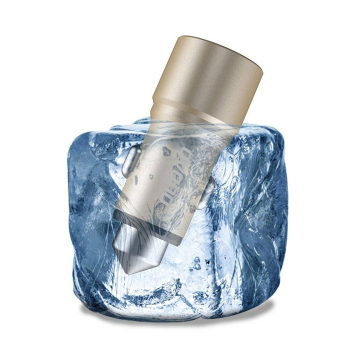 Caricabatteria per auto Dudao 2x USB 3.1A grigio (R5 grigio)