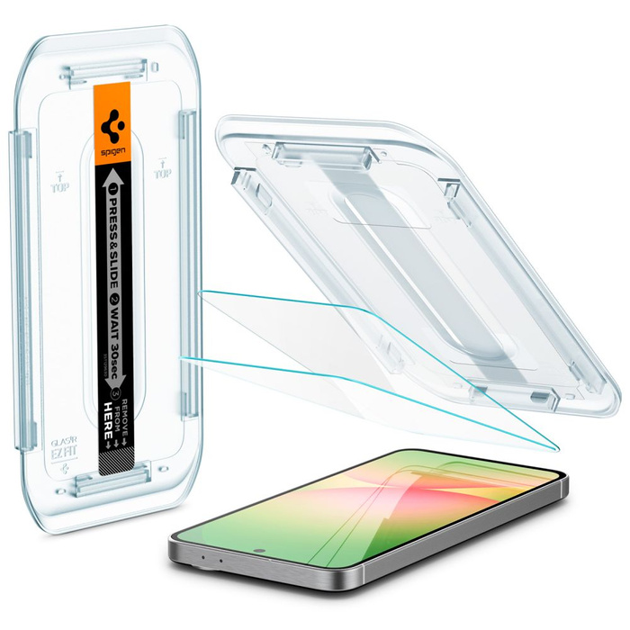Tempered Glass Spigen GLAS.TR "EZ FIT" 2-PACK GALAXY S24 FE CLEAR