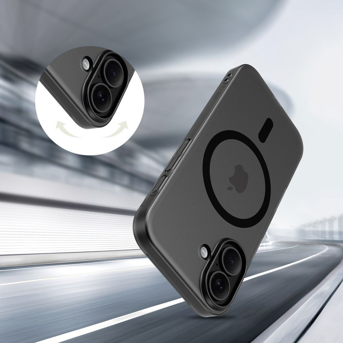 TECH-PROTECT MAGSLIM MAGSAFE IPHONE 17 MATTE/BLACK