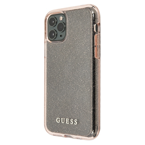 Cover GUESS Apple iPhone 11 Pro Glitter Pink Case