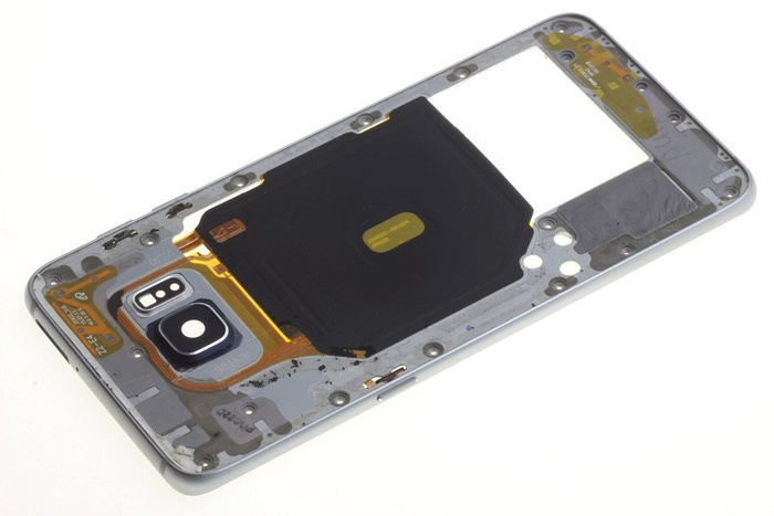 Rám puzdra SAMSUNG Galaxy S6 Edge Plus Grey Black Saphire Grade A