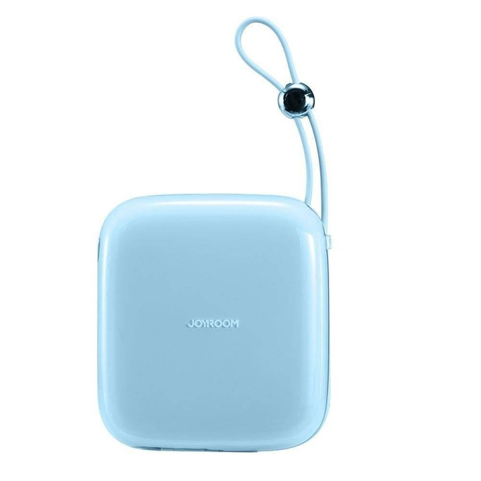 Joyroom powerbank 10000mAh Jelly Series 22.5W avec câble Lightning intégré bleu (JR-L003)