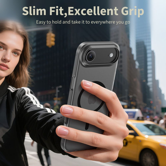 TECH-PROTECT MAGSLIM MAGSAFE IPHONE 17 AIR MATTE/BLACK