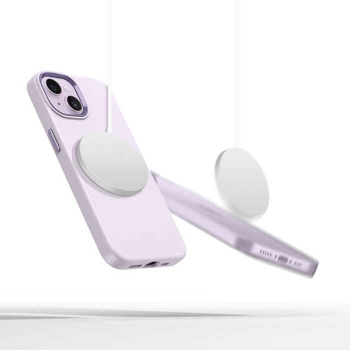 TECH-PROTECT SILICONE PURE MAGSAFE IPHONE 14 MAUVE