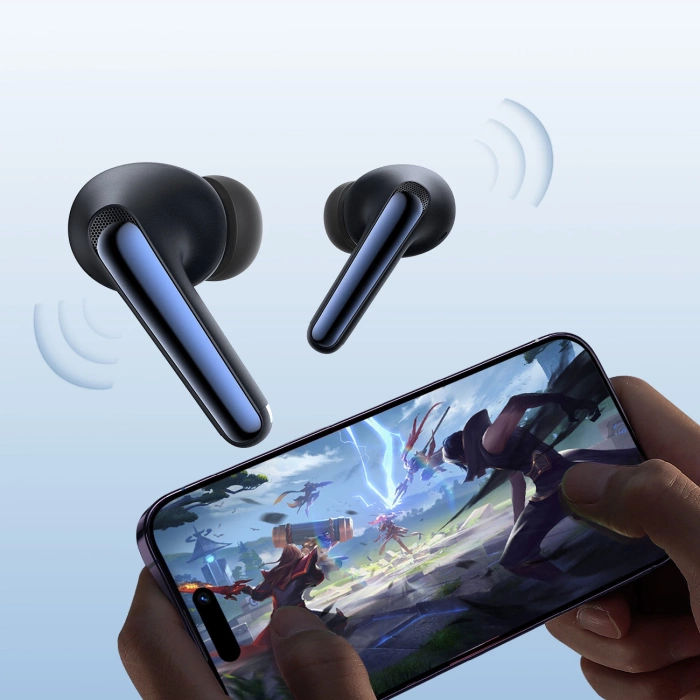 Joyroom Funpods JR-FN2 In-Ear-TWS-Kopfhörer mit Bluetooth 5.4, ANC-Funktion und IP54-Schutz – Schwarz