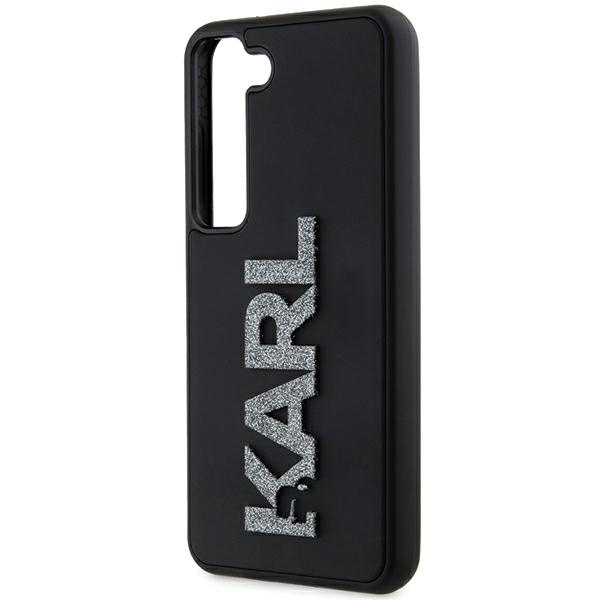 Etui Karl Lagerfeld KLHCS23M3DMBKCK Galaxy S23+ S916 czarny/black hardcase 3D Rubber Glitter Logo