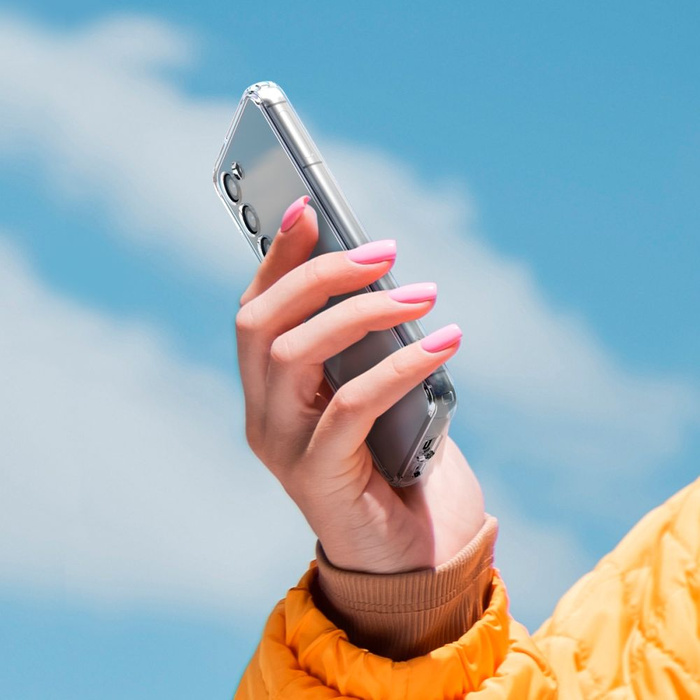 Cover Spigen Ultra Hybrid Cristallo Galaxy S23 Clear Case