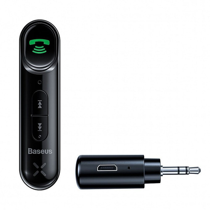 Bluetooth AUX transmitter Baseus BSBA-02 (Overseas Edition) - black
