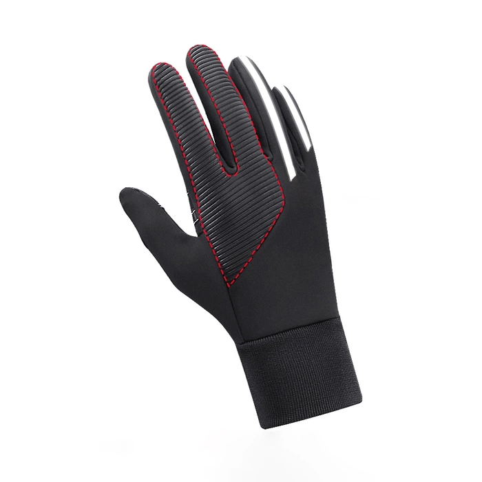 Gants de téléphone de sport isolés et antidérapants (taille XL) - noirs