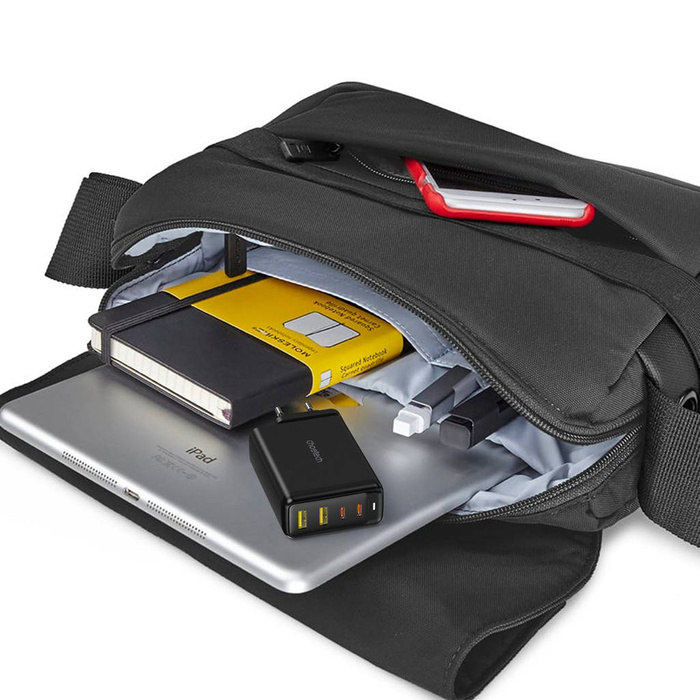 Chargeur Choetech GaN 140W 4 ports (2x USB C, 2x USB) noir (PD6005)