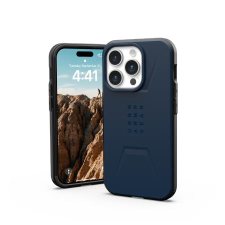 Etui UAG Civilian Magsafe - obudowa ochronna do iPhone 15 Pro kompatybilna z MagSafe (mallard) Case