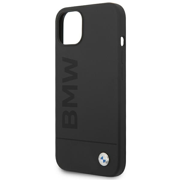Hülle BMW BMHMP14MSLBLBK iPhone 14 Plus 6,7" schwarz/schwarz hartcase Silikon Signature Logo MagSafe