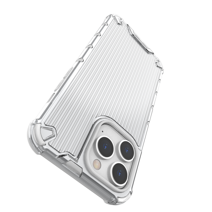 Custodia Ombre Protect per iPhone 14 Pro Max custodia blindata rosa e blu