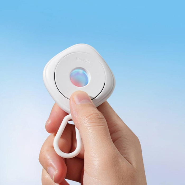 Baseus Heyo Camera Detector White（With Simple charging cable USB to Type-C 0.3m White)