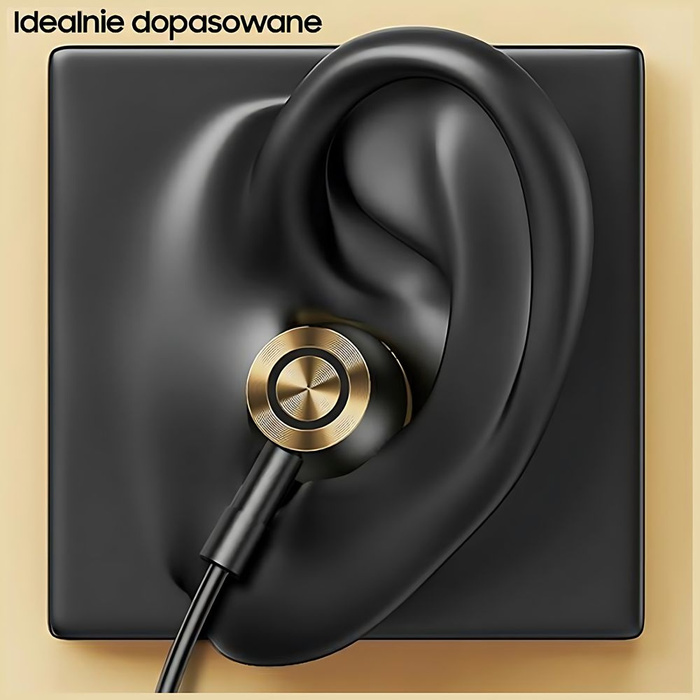 Headphones USAMS USB-C Stereo EP-43 Metal HSEP4302 Dark Green