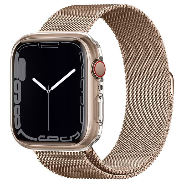 Pouzdro Apple Watch SPIGEN / SE (44/45 MM) Clear Case z Liquid Crystal