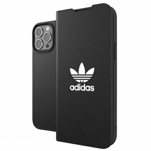 Adidas OR Booklet Case BASIC iPhone 13 Pro Max 6.7" black white/black white 47127