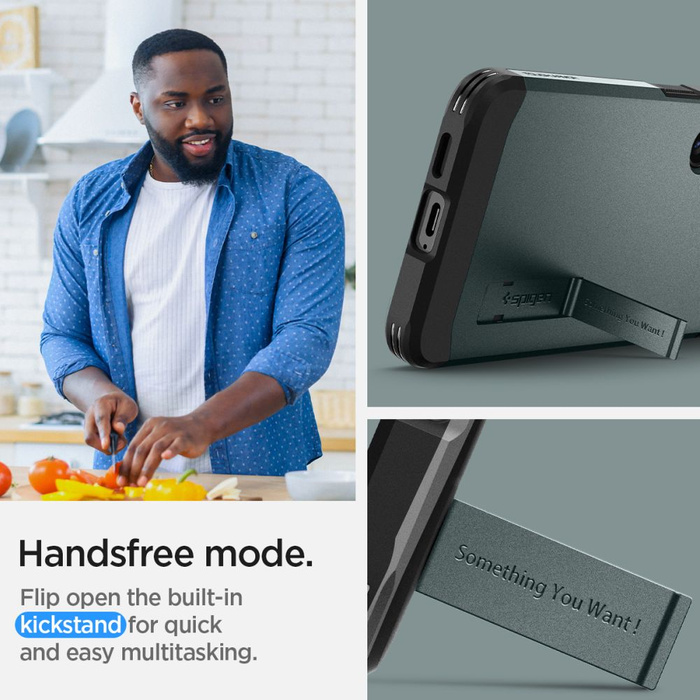 Case Spigen Tough Armor Samsung Galaxy S24 Abyss Green Case