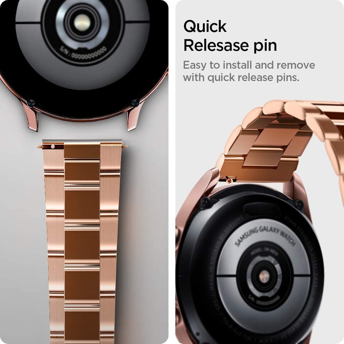 Bracelet SPIGEN Samsung Galaxy Watch 42 MM Modern Fit Band Rose Gold Pink
