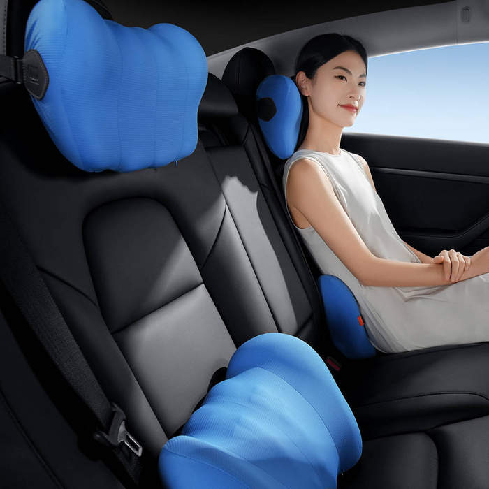 Cojín de coche Baseus ComfortRide - azul