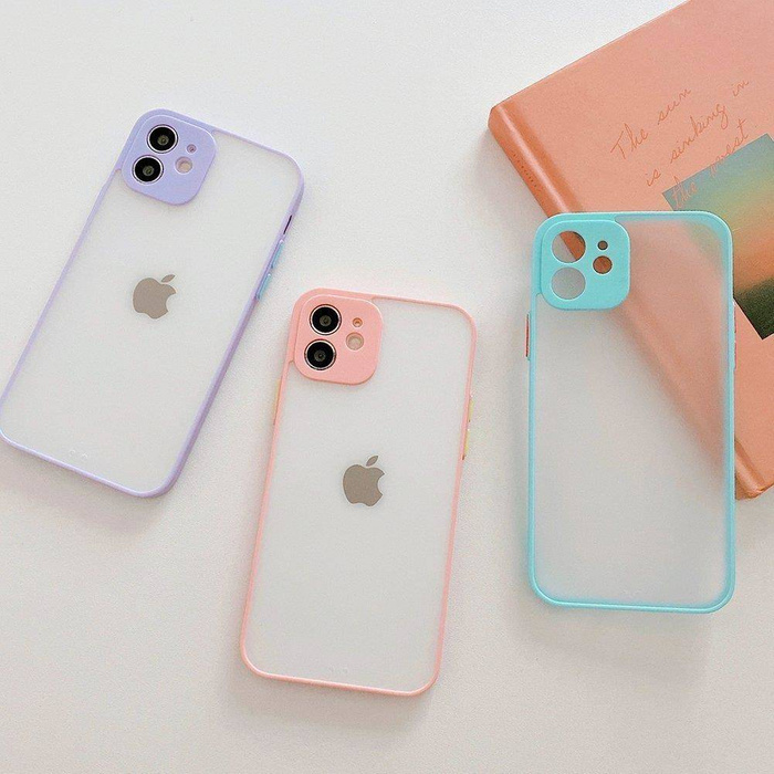 Milky Case Custodia flessibile in silicone traslucido per Xiaomi Redmi 9T Blue