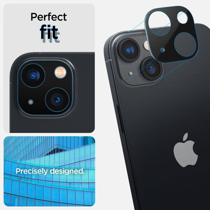 CAMERA PROTECTOR Spigen OPTIK.TR CAMERA PROTECTOR 2-PACK IPhone 14 / 14 PLUS BLACK