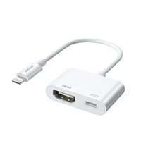 Joyroom adapter Lightning (male) to digital HDMI (female) + Lightning (female) FullHD 1080p 60Hz white (S-H141 white)