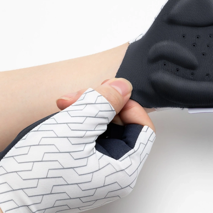 Rockbros MTB Fahrradhandschuhe Größe: S - weiß und schwarz