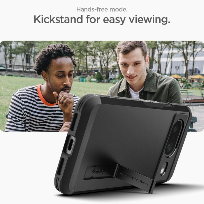 Hülle Spigen Tough Armor Google Pixel 8 Schwarz Case