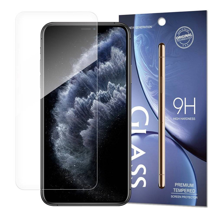 Pellicola salvaschermo in vetro temperato 9H per iPhone 11 Pro / iPhone XS / iPhone X (confezione - busta)