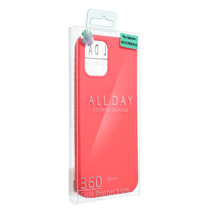 ROAR COLORFUL JELLY case for IPHONE 17 Peach