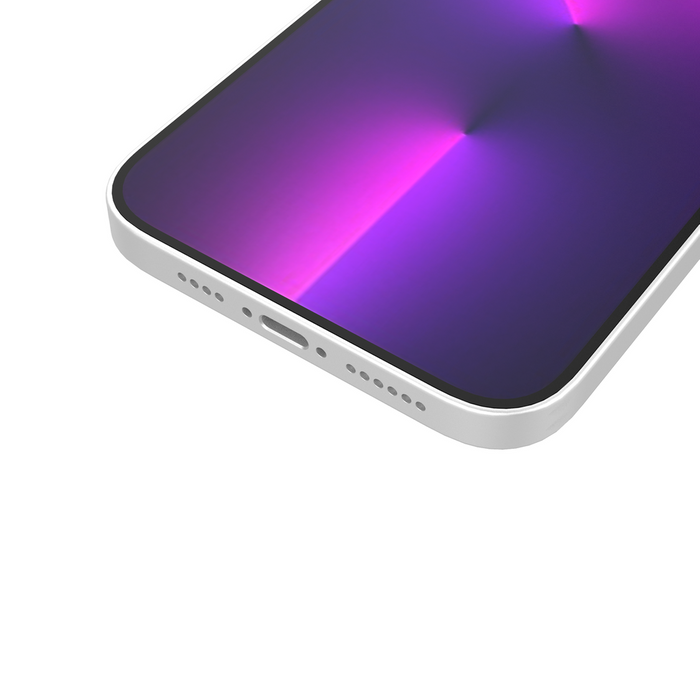 Ombre Protect Case para iPhone 14 Pro funda blindada rosa y azul